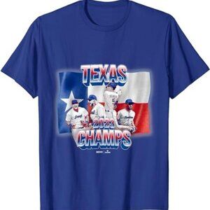 Texas Baseball 2023 World Champions MLB Players T-Shirt 99
